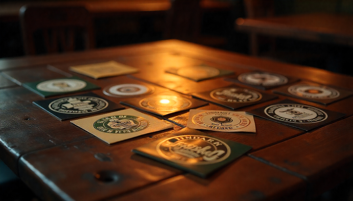 Bierdeckel gestalten